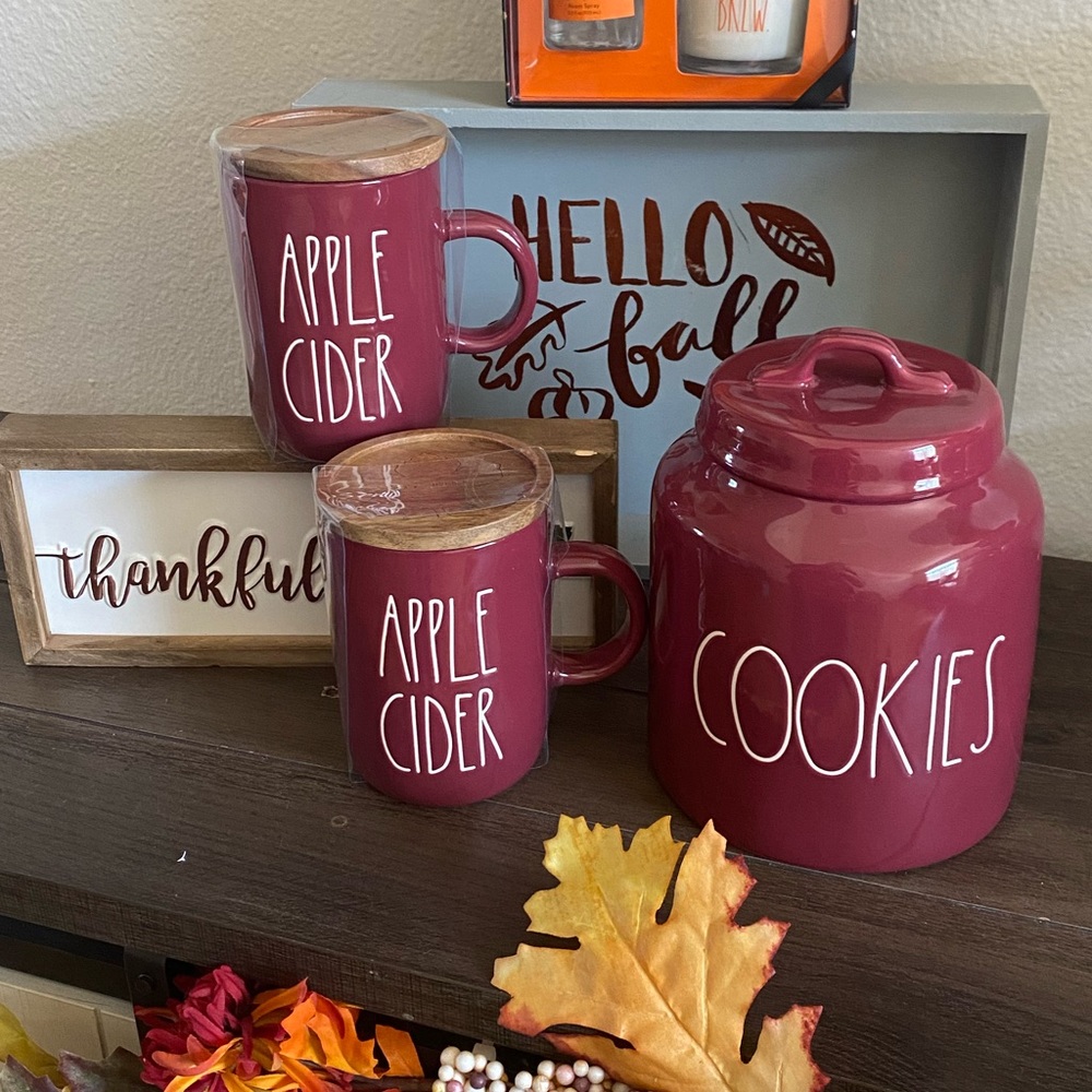 Rae Dunn Fall items.